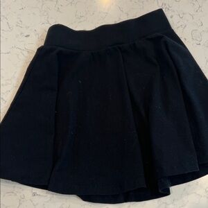 Nordstrom Black Skater Skirt